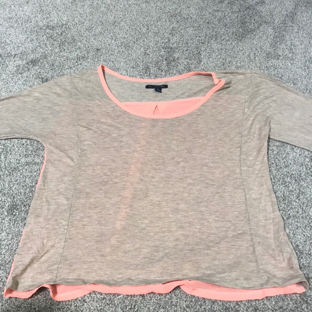 Quarter sleeve shirt- American Eagle Outfitters